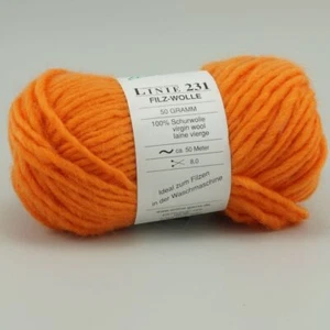 LINIE 231 FILZ-WOLLE von ONline - Farbe 0044 - 50 g / ca. 50 m Wolle - Bild 1 von 4