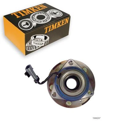 Conjunto de cojinete de rueda y buje delantero Timken para Cadillac STS 2005-2011 AWD Foto 1 de 4