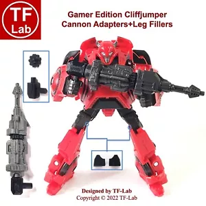 Kit riempimento adattatore cannone: Transformers Studio Series 05 giocatore cliffjumper - Foto 1 di 20