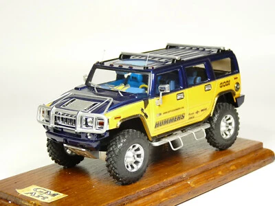 GM-Art Unique 1/43 2006 Hummer H2 G-Style Custom Truck Handmade Diecast Model  - Image 1 of 2