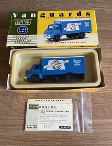 Lledo Vanguards Ford Thames Trader Van Atora Die Cast Va6005 Z3 - Bild 1 von 16
