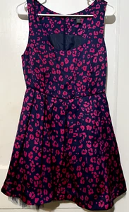Twenty-One Pleaded Sleeveless Tea Dress W/Lined Tulle Petticoat Jr's Size M - Picture 1 of 11