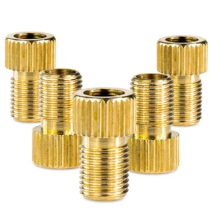 5x Bicycle Seal Adapter From Dv Sv On Automatic Valve - Car Pump Av - Picture 1 of 7