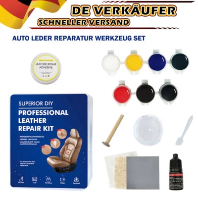 Auto Flüssiges Leder Reparatur Kit Leder Haut Renovieren Werkzeuge Für Auto Sitz - Bild 1 von 4