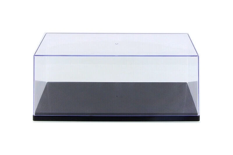 ACRYLIC DISPLAY CASE w.BLACK BASE FOR 1/24 Scale Diecast MODEL CARS - Image 1 of 1