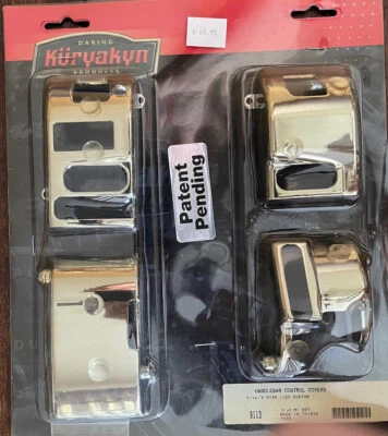 NEW! Kuryakyn - 9113 - Handlebar Control Covers V-Star 1100 Custom - Image 1 of 2