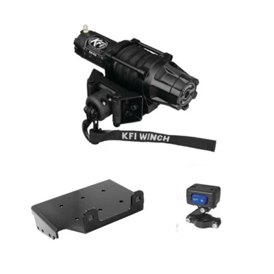 Kit combinado de cabrestante de asalto KFI 5000 lb (M1) para Suzuki Eiger 400 2002-2007 2x4, 4x4 Foto 1 de 4