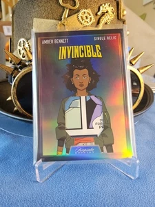 2025 Keepsake Invincible Amber Bennett 489 ( Alternate) Single Relic Silver  - Picture 1 of 3