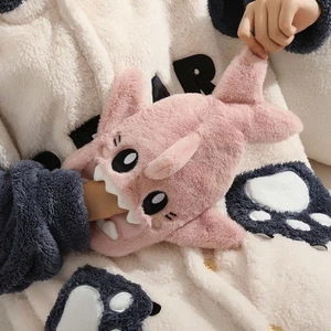 Soft Cover Plush Shark Hot Water Bottle Insulating Heat Reusable Bag  Home - Picture 1 of 14