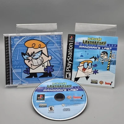 Dexter's Laboratory: Mandark's Lab PlayStation 1 PS1 Complete CIB Excellent - Image 1 of 2