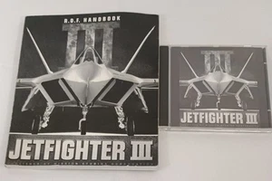 JETFIGHTER III 3 with R.D.F. RDF Handbook 1.2 CD-ROM PC Mission Studios - Picture 1 of 2