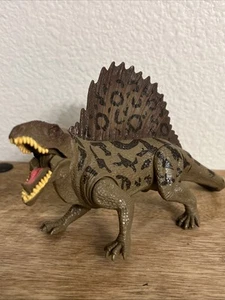 "Figura de dinosaurio prehistórico Dimetrodon de 5"" juguete de plástico posable para niños galaxia" - Imagen 1 de 13