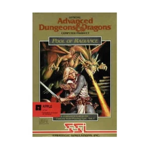 D&D Computer Game Pool of Radiance (C64/128 5 1/4") VG/EX - Picture 1 of 1