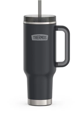 THERMOS Stainless Steel Cup Holder Mug - 40 Ounce, Granite - Insulated Tumbler - Image 1 of 4