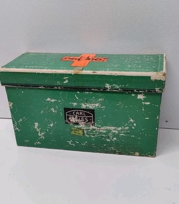 Carl Zeiss 8x30 Binoculars Vintage Box Only - Image 1 of 4