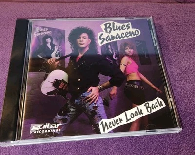 BLUES SARACENO cd NEVER LOOK BACK poison kingdom come - Image 1 of 4