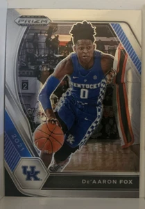 2021 Panini Prizm Draft Picks #72 De'Aaron Fox! - Picture 1 of 2