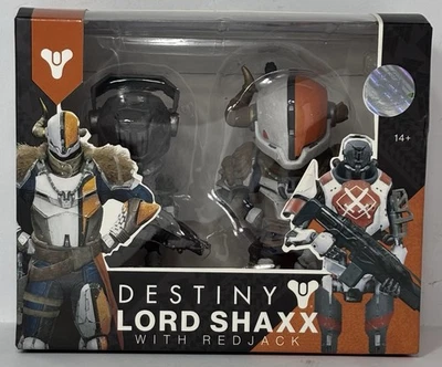 Juego de figuras Lord Shaxx & Redjack Bigshot 4" ¡Raro! NUEVO Destiny 2 Bungie Bigshot D2 Foto 1 de 4