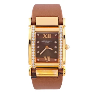 PATEK PHILIPPE Twenty-4 25mm Rosegold Brown Diamond Dial & Bezel 2019  4920R-001 - Bild 1 von 11