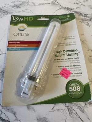 OttLite Illumination 13W Replacement Tube Bulb, Type E, PL13-E - Image 1 of 4