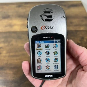 Navigatore personale GPS portatile escursionismo Garmin eTrex Vista C originale - Foto 1 di 15