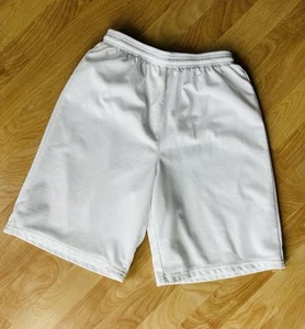 Academy White Basketball athleticShorts 100% Polyester Boys Size Large 14-16   - Picture 1 of 6