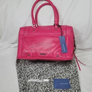 Tracolla Rebecca Minkoff nuova con etichette Mab Mini Bomba rosa papavero prezzo consigliato dal produttore $525 - Foto 1 di 8