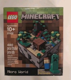 LEGO #21102  Minecraft MicroWorld The Forest-2012 AUTHENTIC Lego-NEW! RETIRED