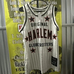 Anillos y Coronas de Colección Alondra Limón Blanco Harlem Globetrotters Swingman Talla L - Imagen 1 de 13