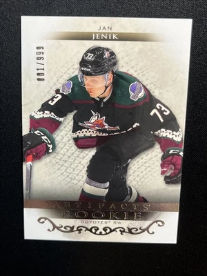 21-22 UD Artifacts Hockey Rookie RED227 Jan Jenik /999 - Image 1 of 2