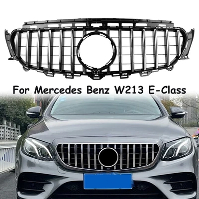 For 2016 2017 2018-20 Mercedes Benz W213 E300 E400 E500 E550 Front Grille Grill Foto 1 de 4