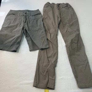 Kuhl Pants and Shorts Youth Medium 10 Beige Straight Leg Adjustable Waist Length - Picture 1 of 14