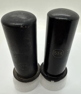 (2) RADDRIZZATORI RCA 5T4 - Heathkit TT-1 TESTATO - Foto 1 di 11