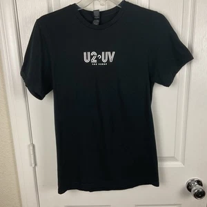 U2 UV Men’s Black Fall Winter 2024 Cross Tour Concert Tee/T-Shirt Size S - Picture 1 of 10