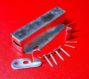 S. PARKER 266 mechanischer Touch Riegel mit Beschlägen, verzinkt - NEU - Bild 1 von 5