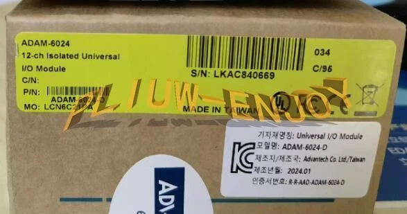 1Pcs New ADVANTECH  ADAM-6024 ADAM-6024-D data acquisition module - Image 1 of 1