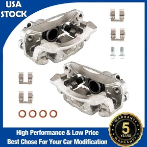 2Pcs Rear Brake Calipers Fit For Subaru WRX 2017-2021 Subaru Forester 2009-2013 - Foto 1 di 19