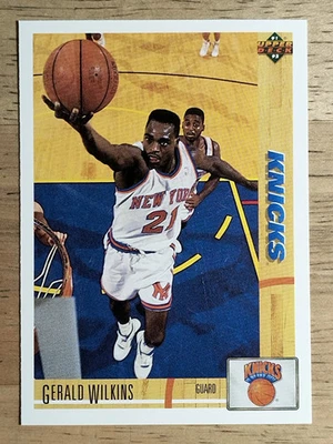 1991-92 Upper Deck #234 Gerald Wilkins - Image 1 of 2