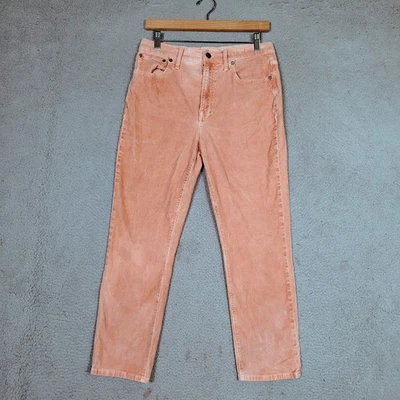 Pantalones Madewell Perfect Vintage Mujer 28 Rosa Pana The High-Rise Slim Boyjean Foto 1 de 4