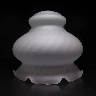 Opaline Glass Tulip Globe Lighting Art Nouveau Ceiling Lamp Chandelier N8955 - Image 1 of 4