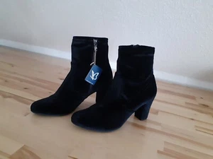 Caprice Gr. 39 / Gr. 6 Damen Stiefeletten Stretch schwarz neu - Bild 1 von 7