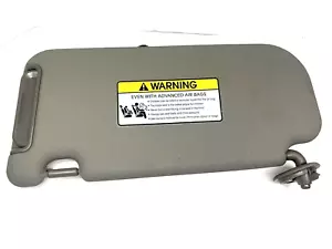 2010-2015 Hyundai Tucson Passenger Sun Visor Sunvisor Gray OEM - Picture 1 of 4