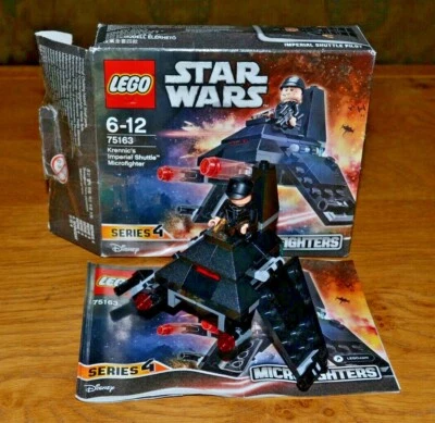 LEGO Star Wars  Krennics Imperial Shuttle 75163; 100% Complete; Boxed - Image 1 of 4