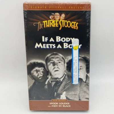 The Three Stooges If A Body Meets A Body Lew Kelly New Sealed Vintage Rare  - Image 1 of 4