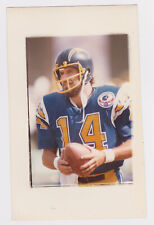 1985 Dan Fouts Topps card photo proof Chargers #3