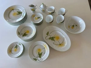 53 Piece Set of Denby fine china "Dreaming" pattern in very good condition - Picture 1 of 3