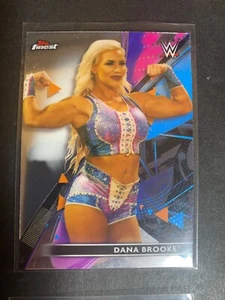 Dana Brooke - 2021 WWE Topps Finest Wrestling Card #10 - Picture 1 of 2
