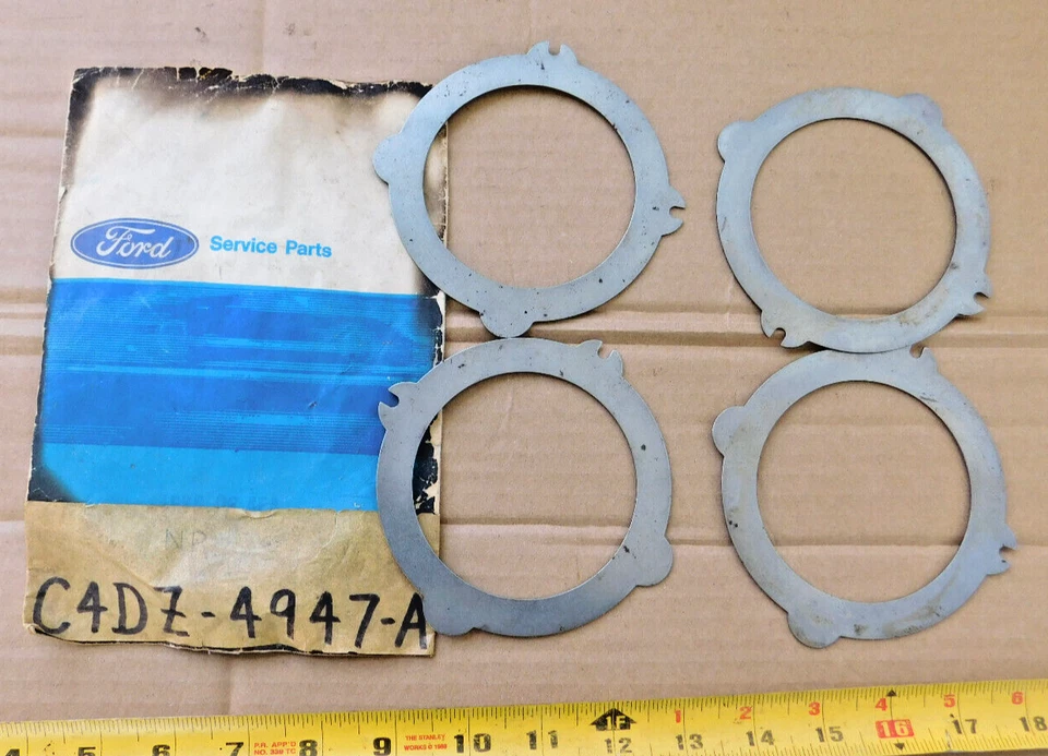 4 PLACAS DE EMBRAGUE DE ENGRANAJES DIFERENCIALES NUEVAS 1965-70 FORD MUSTANG 1964-70 FALCON + COMET Foto 1 de 1