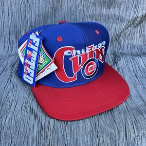 Vtg 1993 The Game Chicago Cubs Cubbies MLB fitted hat cap Size 6-7/8 NOS - Picture 1 of 7
