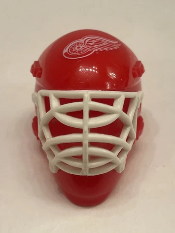Detroit Red Wings Franklin Mini Gumball Goalie Hockey Mask/Helmet NHL - Red Cover